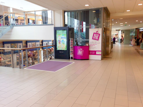 Markedsplass, Standplass, Event, Sampling, Amfi Steinkjer, Clear Channel