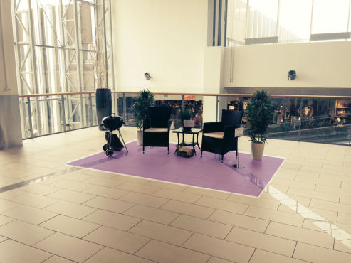 Markedsplass, Standplass, Event, Sampling, Amfi Steinkjer, Clear Channel